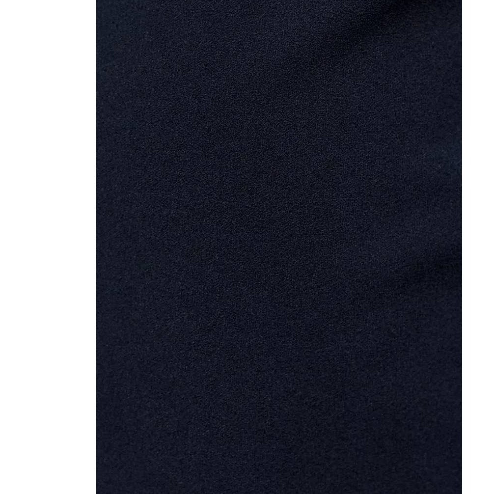 New Anthropologie BHLDN Tadashi Shoji Quinn Dress $408 SMALL Navy Crepe Formal