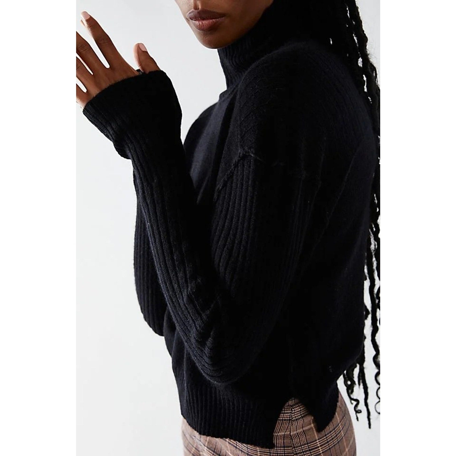 Free People Aubrey Cashmere Turtleneck Sweater
