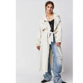 New Free People Melia Mac Coat WTF $228 Ivory Small Oversized by We The Free