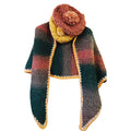 Tambour Paris ILLUSION Shawl-Vest French Merino Wool Onesize *RARE Tambour Paris