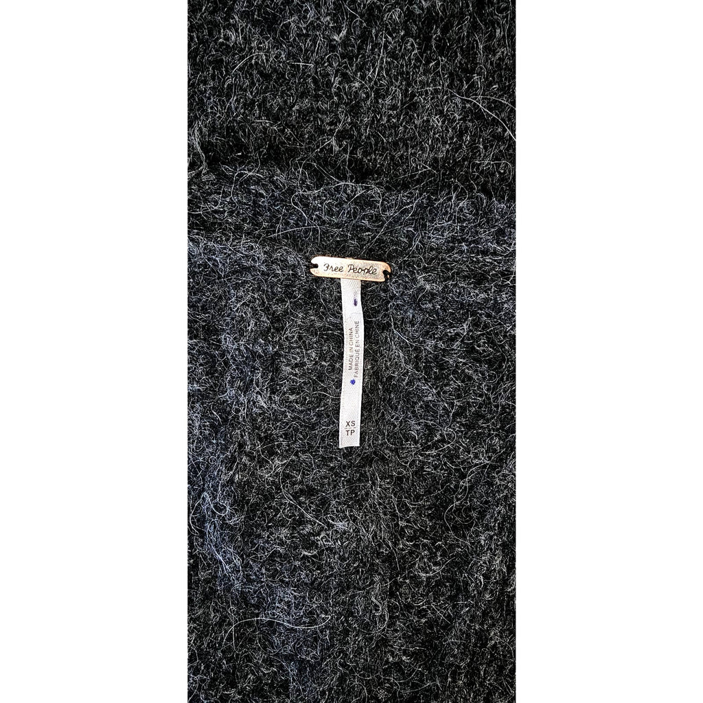 Free People Button Amelia Cardi Alpaca Sweater
