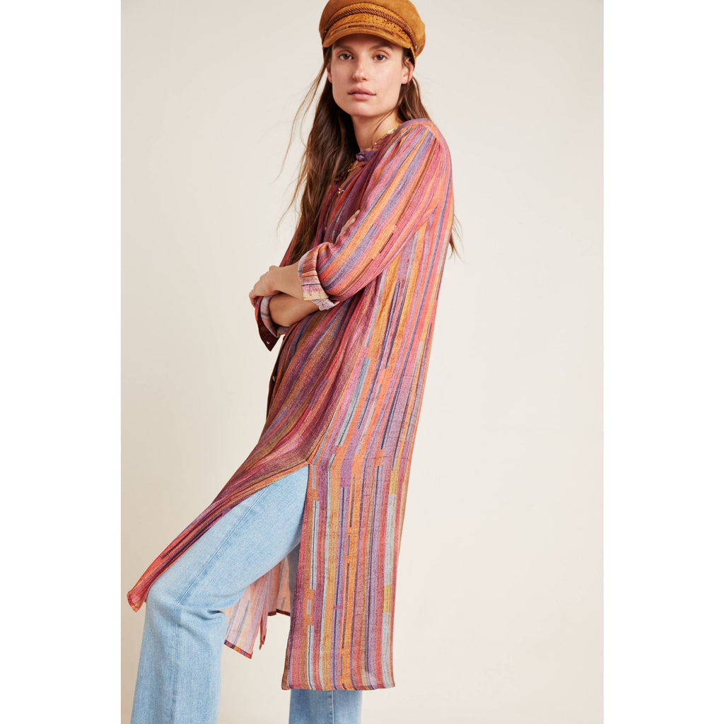 Anthropologie Conditions Apply Lauressa Buttondown Tunic