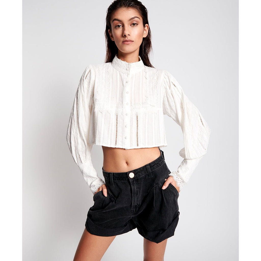 New FREE PEOPLE One Teaspoon Streetwalkers High-Waist Shorts $130 SIZE 24 Black