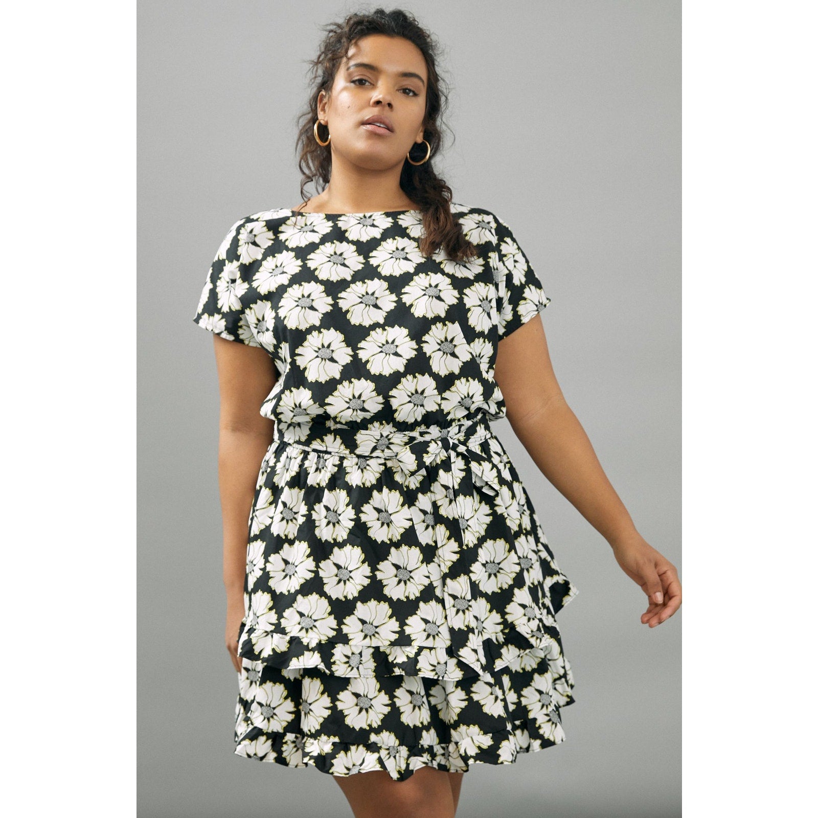 New Peter Som for Anthropologie Penelope Mini Floral Cotton Dress $168  MEDIUM