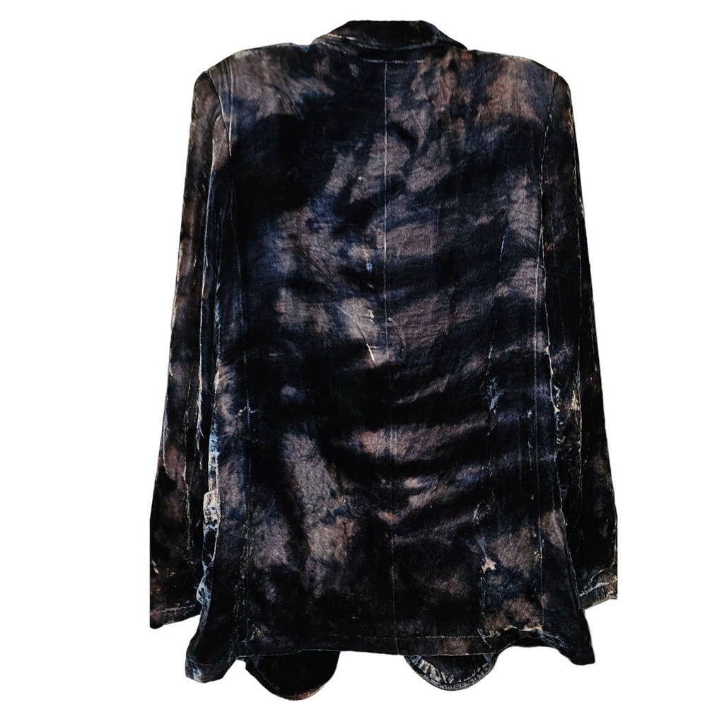 New FREE PEOPLE Space Velvet Blazer RIVERSIDE TOOL AND DYE $500 Size X-Small