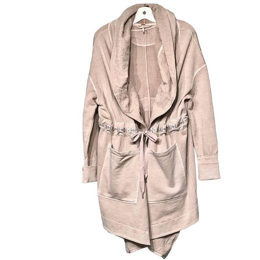 Free People Studio City Cardi $148 SMALL Rose