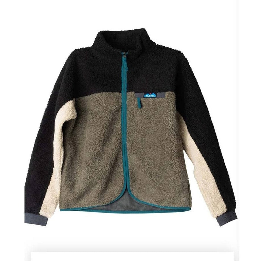 New Urban Outfitters Kavu Paneled Fleece Zip Jacket  $120 X-SMALL