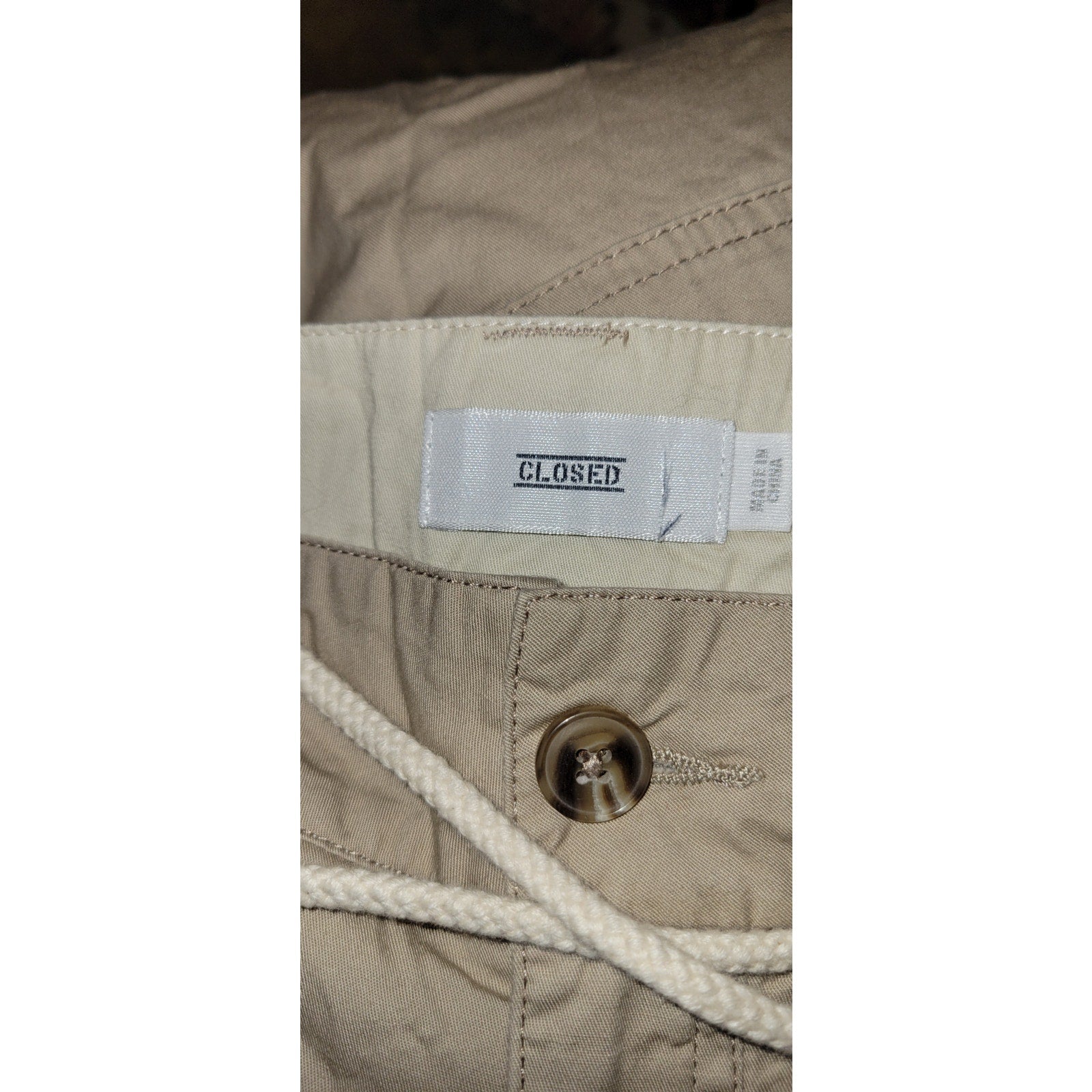 New Free People x Closed Paula Pants $310 SIZE 26 Cropped Straight Leg