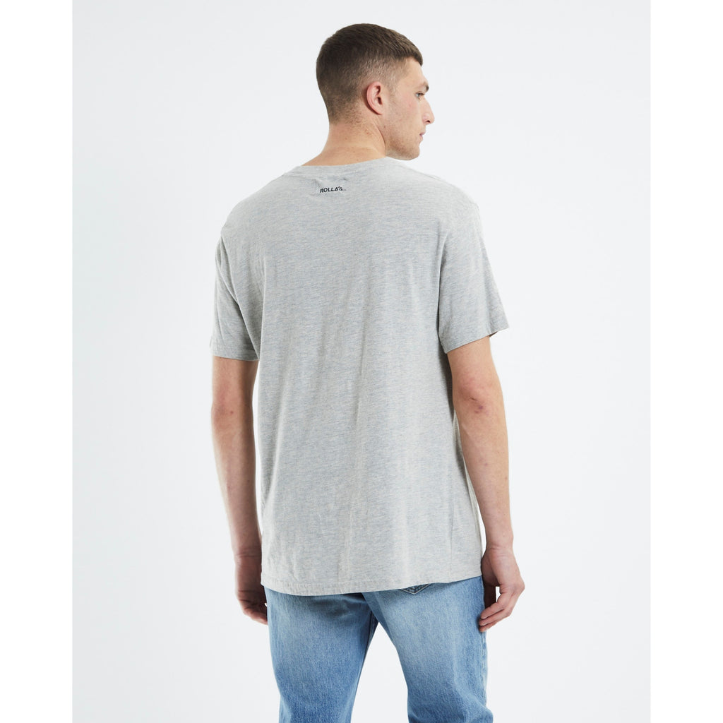 New Urban Outfitters Rolling Stone Marle Tee in Grey Marle $59 MEDIUM Gray