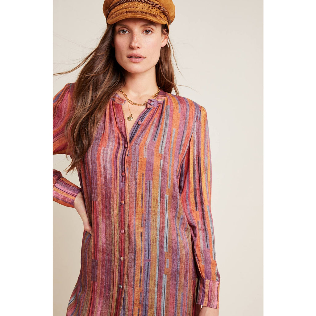 Anthropologie Conditions Apply Lauressa Buttondown Tunic