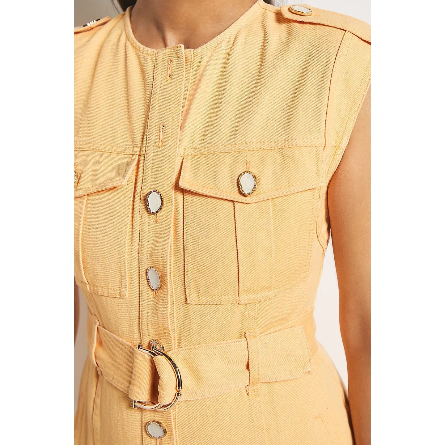 New Free People ANTHROPOLOGIE Significant Other Monty Jumpsuit $324 US 2 Orange