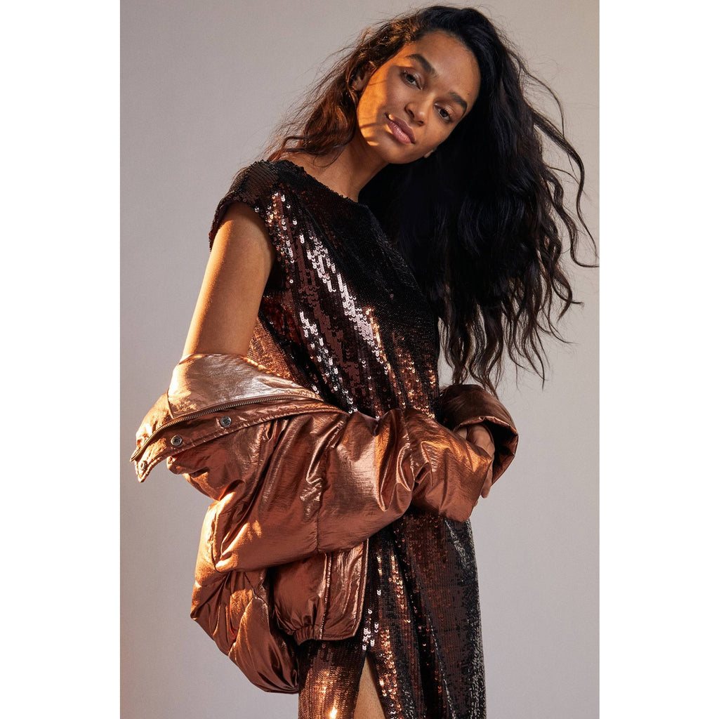 New Anthropologie Maeve Kara Sequined Mini Dress $168 X-SMALL Wine