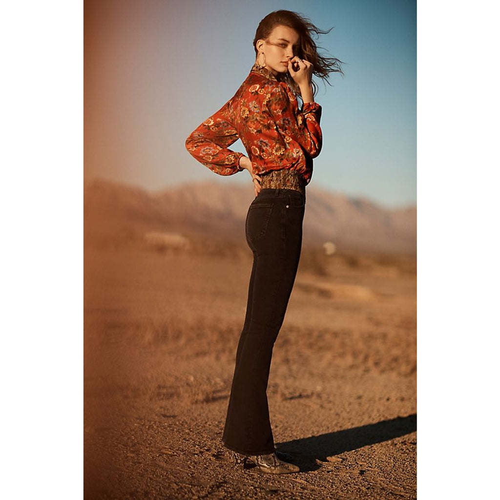 Anthropologie Toscana Peasant Floral Blouse