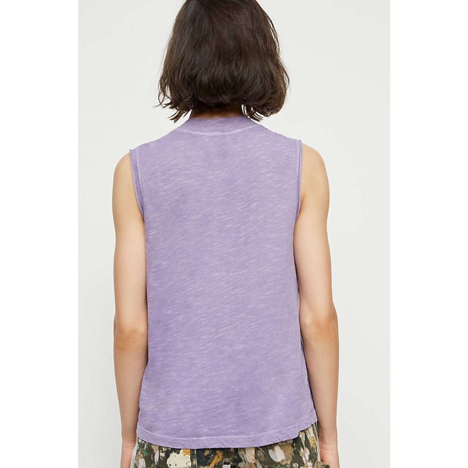New Anthropologie Vlada Pintucked Top by T.La  $48 BLACK XS Heathered Cotton