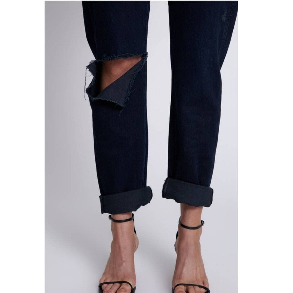 New Free People OneTeaspoon Shabbies Drawstring Boyfriend Jeans $138 SMALL Oxford