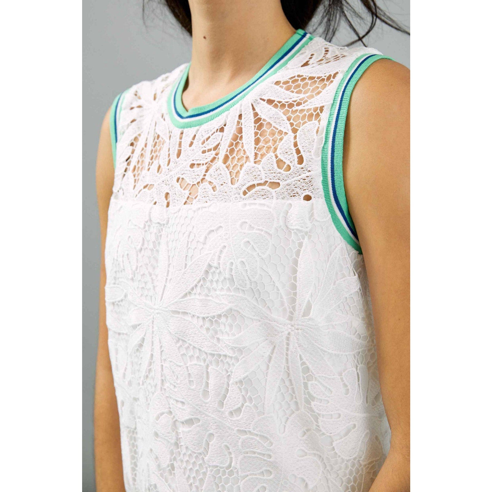 New Anthropologie Corey Lynn Calter Delilah Lace Mini Dress $198 SMALL White