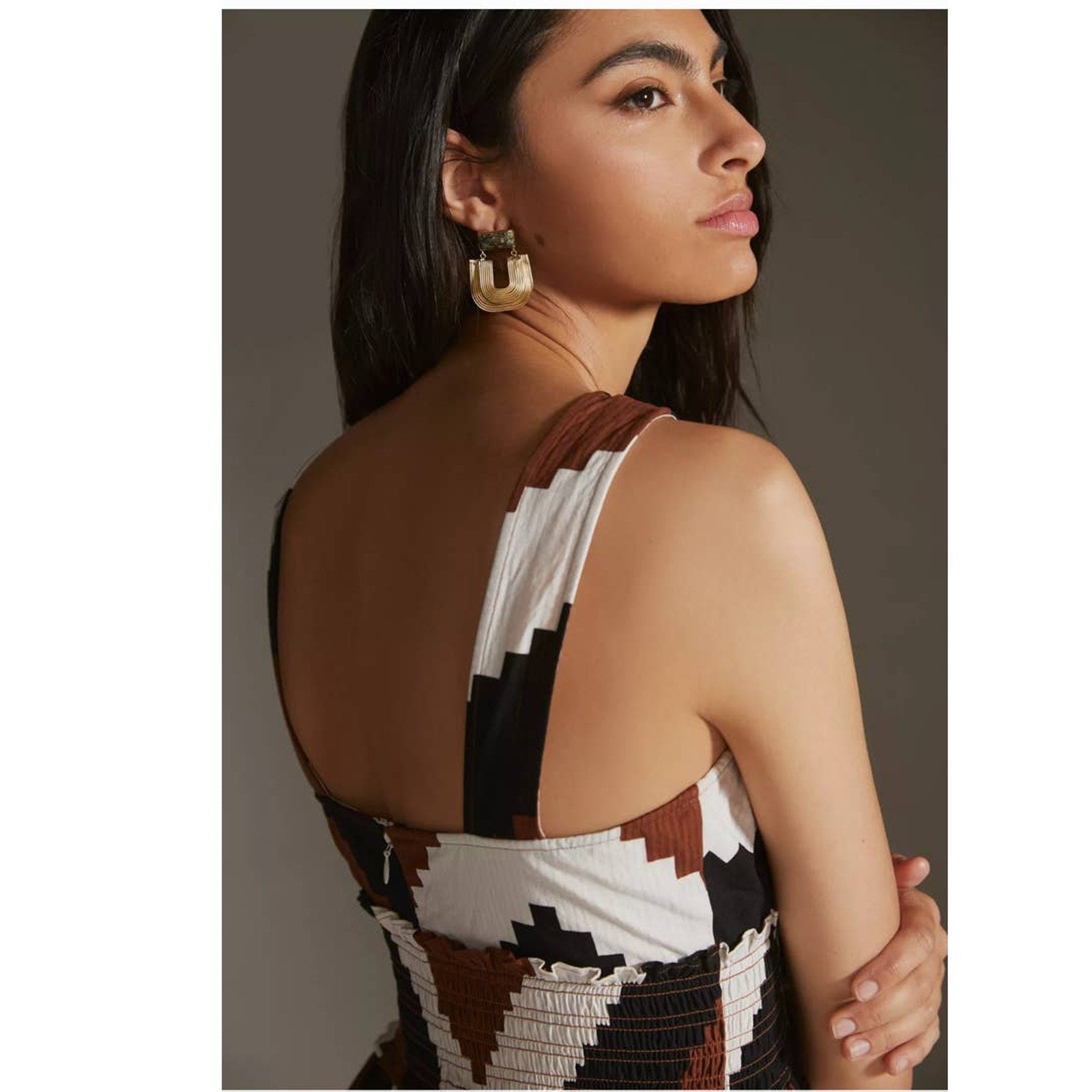 New Anthropologie Plenty by Tracy Reese Printed Halter Maxi Dress  $248 X-SMALL
