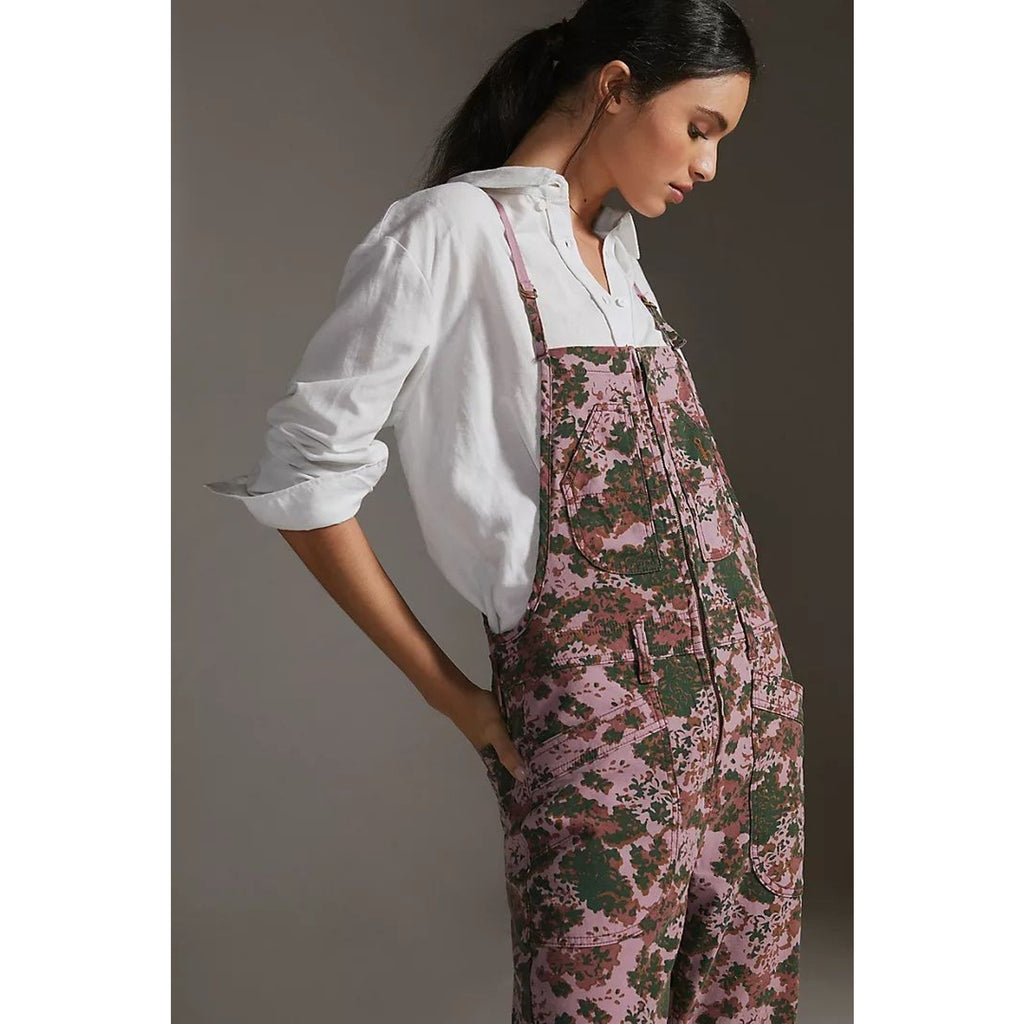 New Anthropologie Pilcro Painters Overalls $180 SIZE 25 Mauve