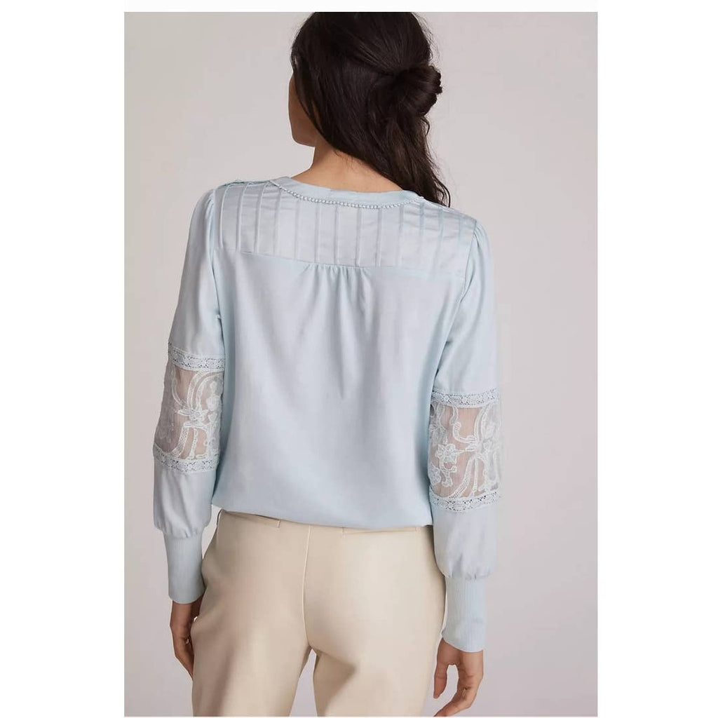Anthropologie Tiny  Long Sleeve Lace Top