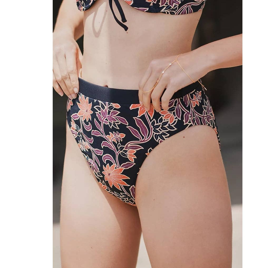 New Anthropologie Kylie Underwire Floral Bralette Bikini Top and Bottom Sz Small