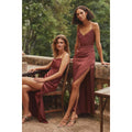 New Anthropologie Fame and Partners Arya Jacquard Slip Maxi Dress Size 6 $269