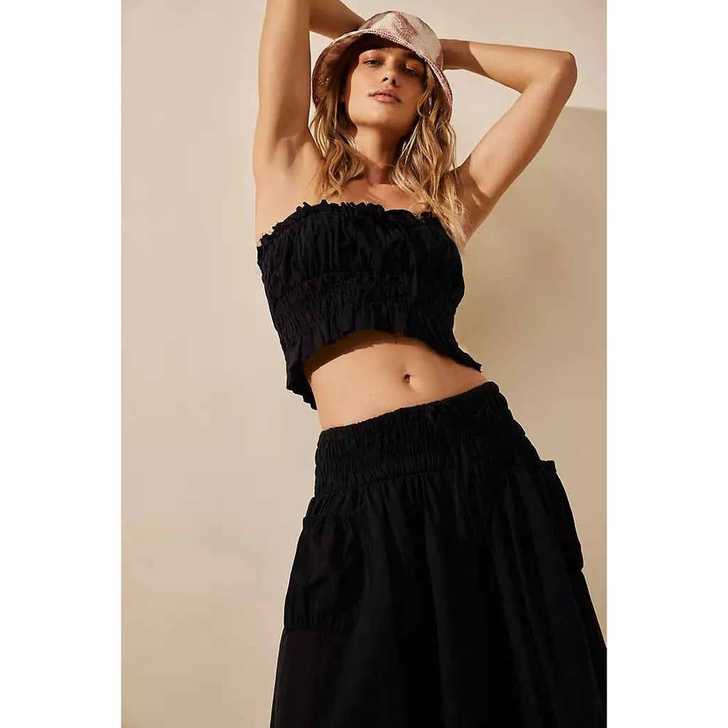 Free People All The Things Tube Top Skirt Set