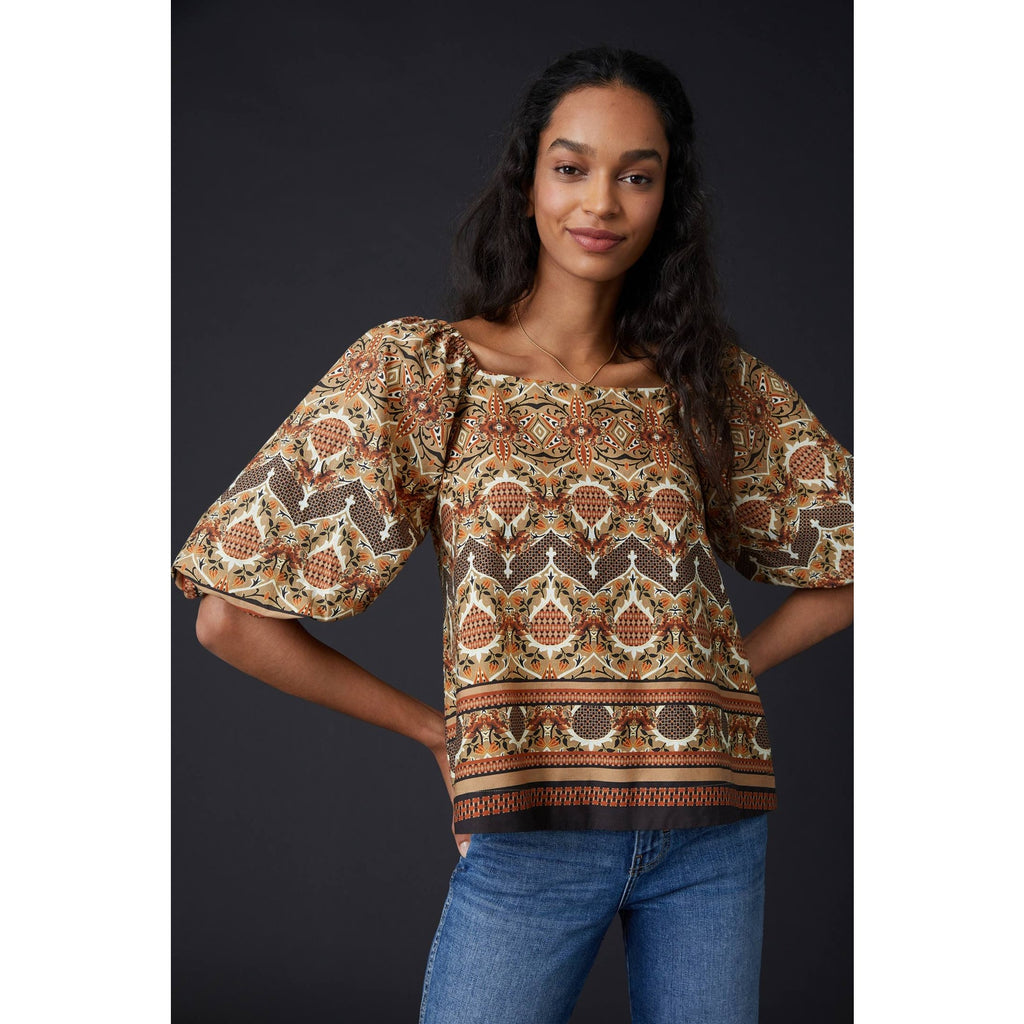 Anthropologie Shannon Swing Blouse by Porridge