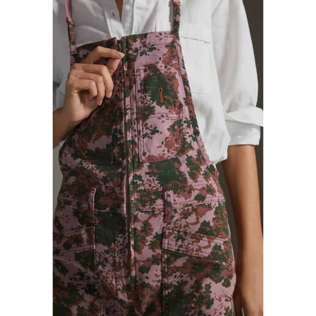 New Anthropologie Pilcro Painters Overalls $180 SIZE 25 Mauve