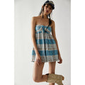 Free People Barbara Babydoll Striped Boho Romper