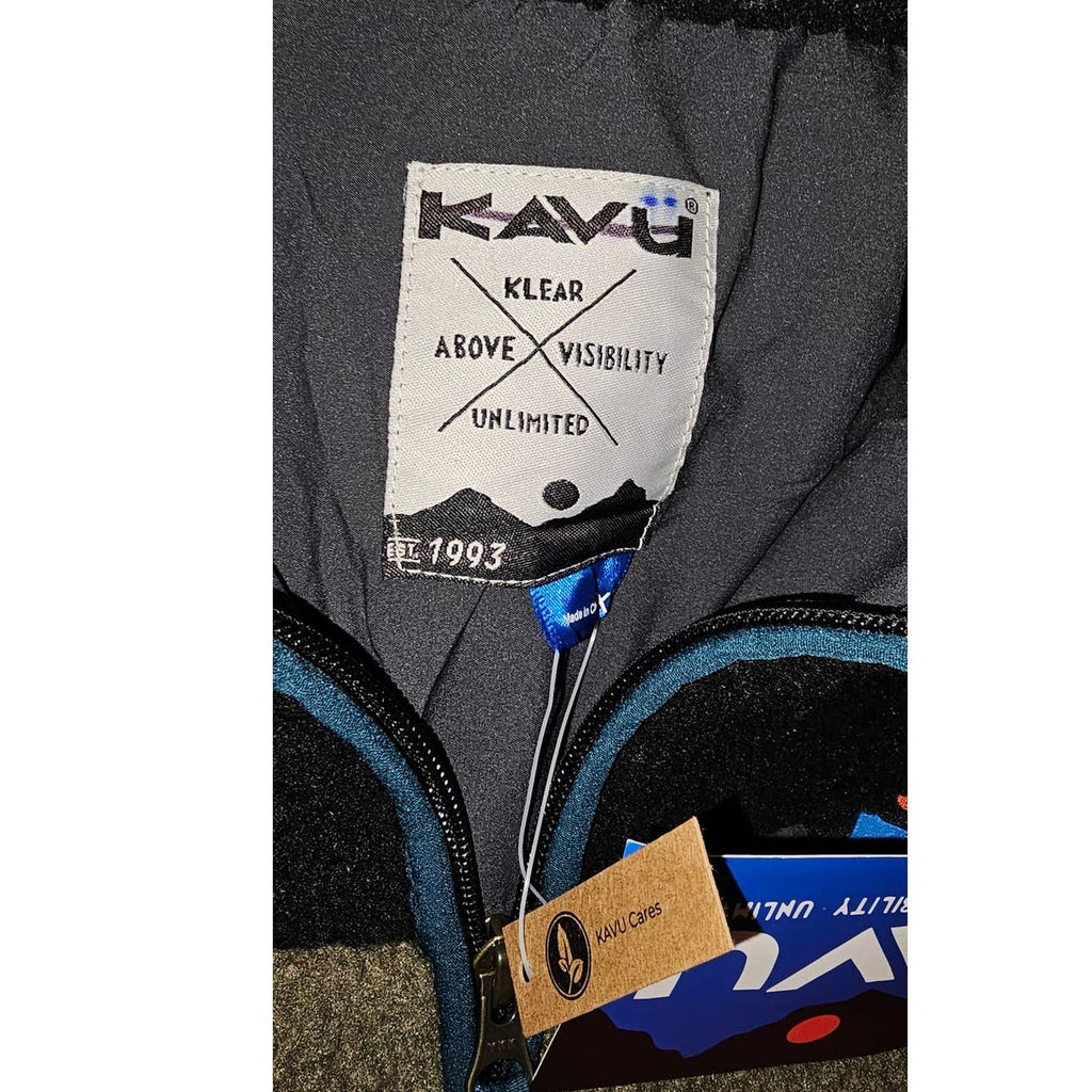 New Urban Outfitters Kavu Paneled Fleece Zip Jacket  $120 X-SMALL