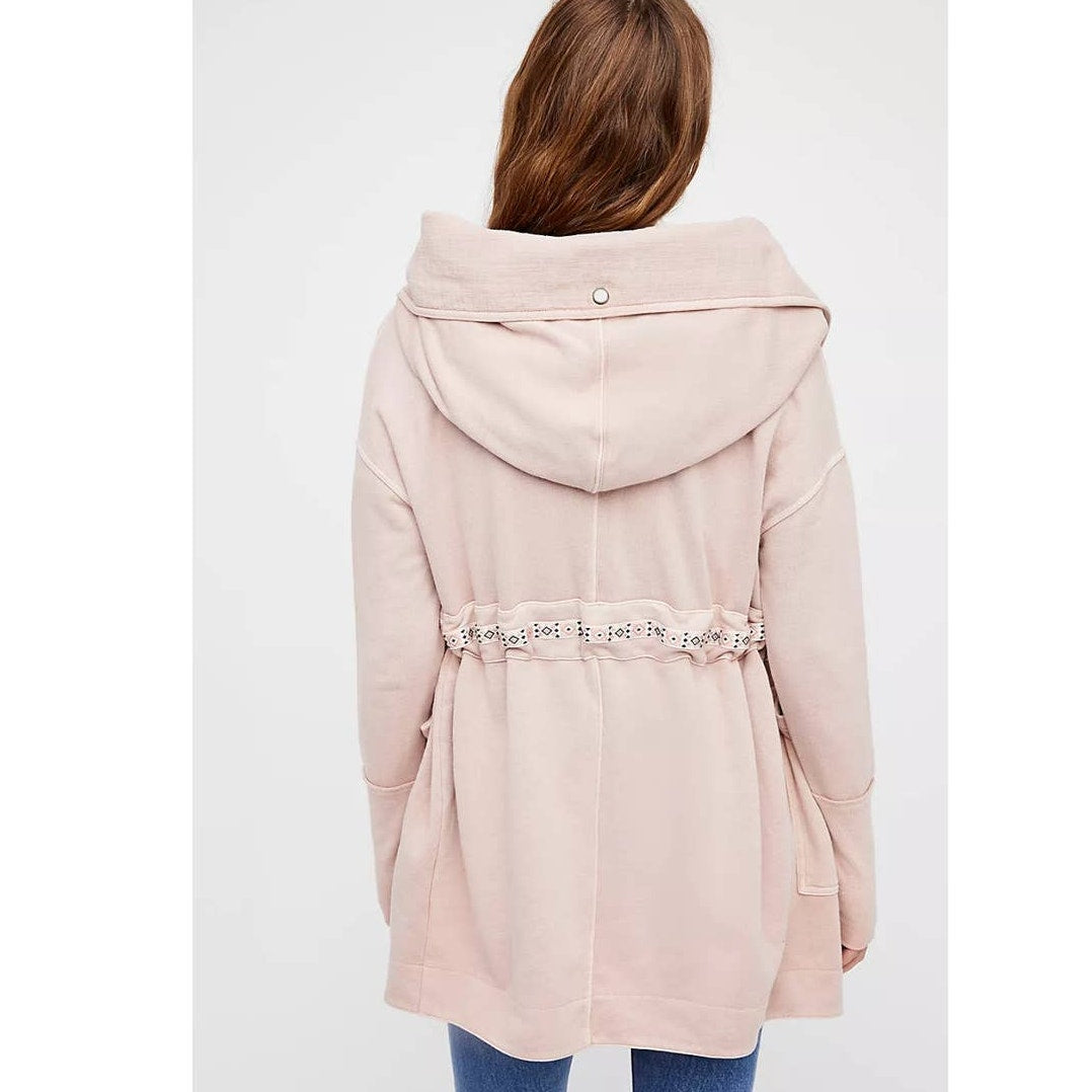 Free People Studio City Cardi $148 SMALL Rose