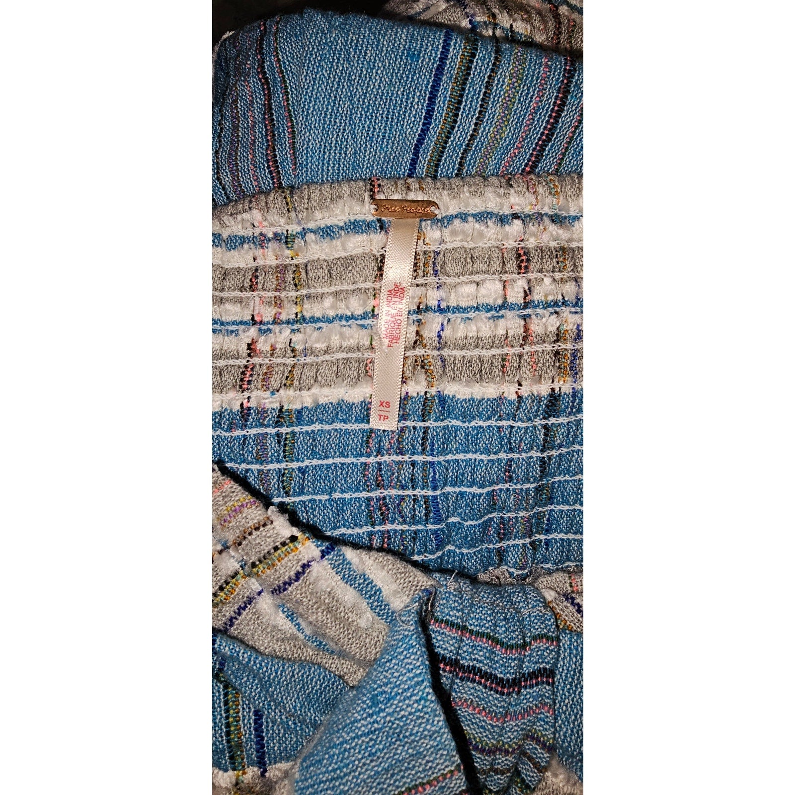 Free People Barbara Babydoll Striped Boho Romper
