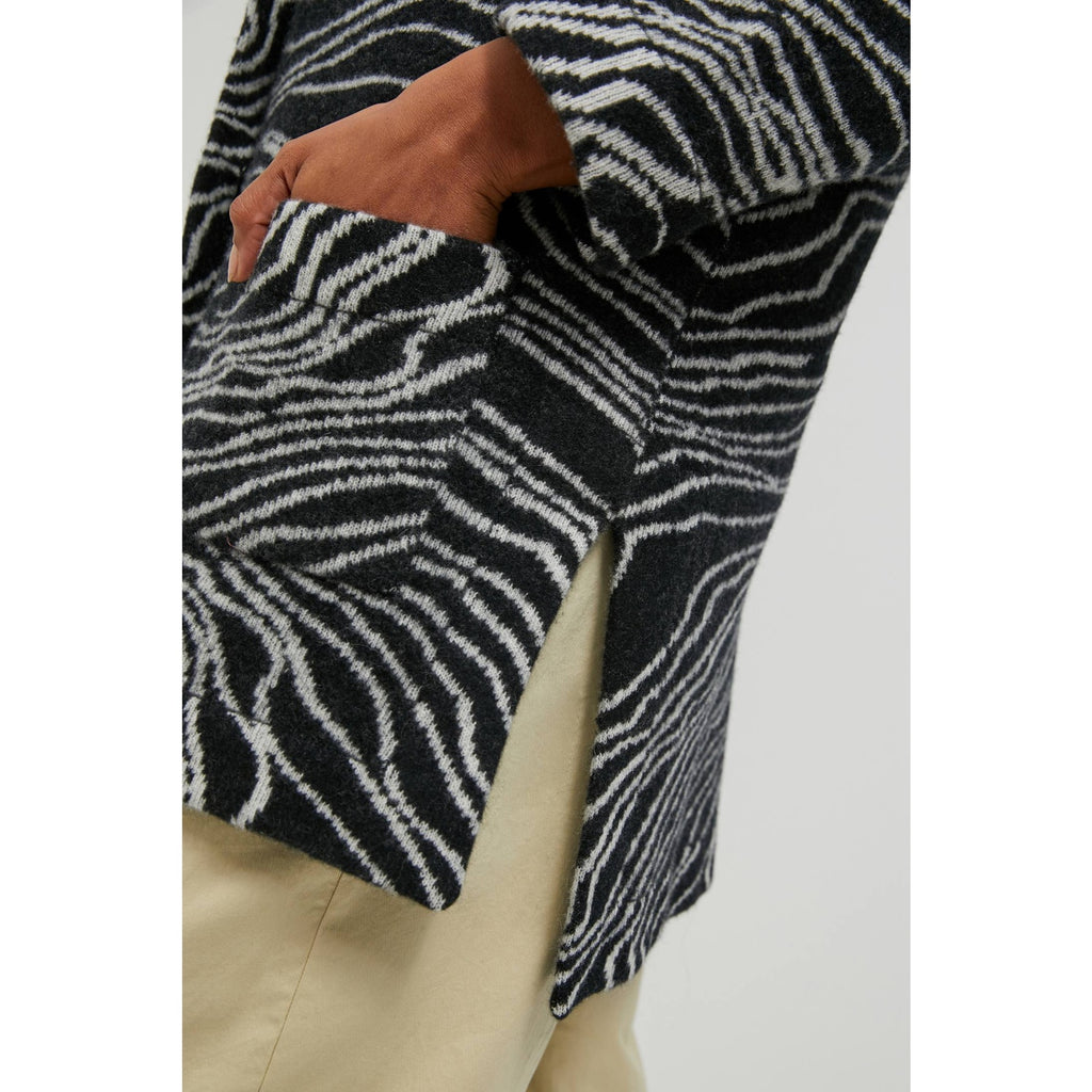 Anthropologie Maeve Eunice Funnel Neck Wool Blend Cardigan