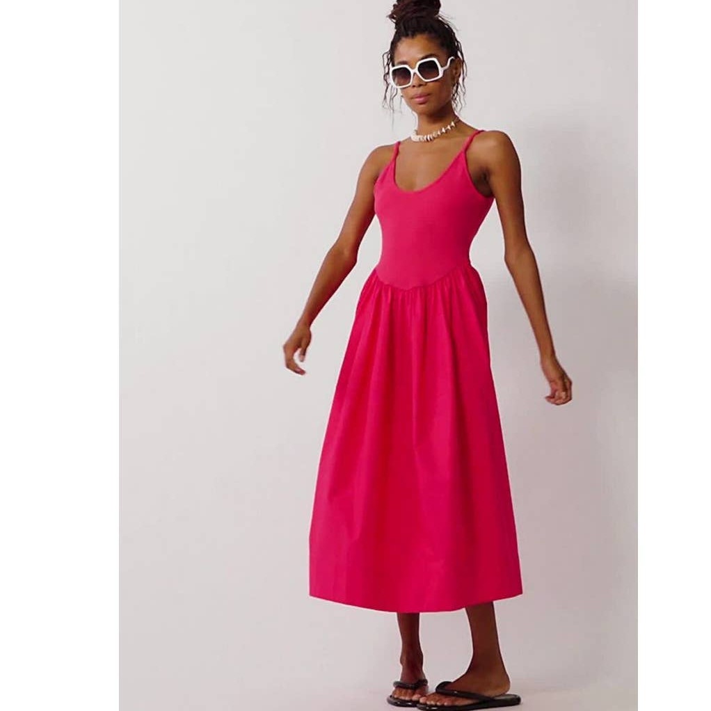 Free People Dylan Midi Dress