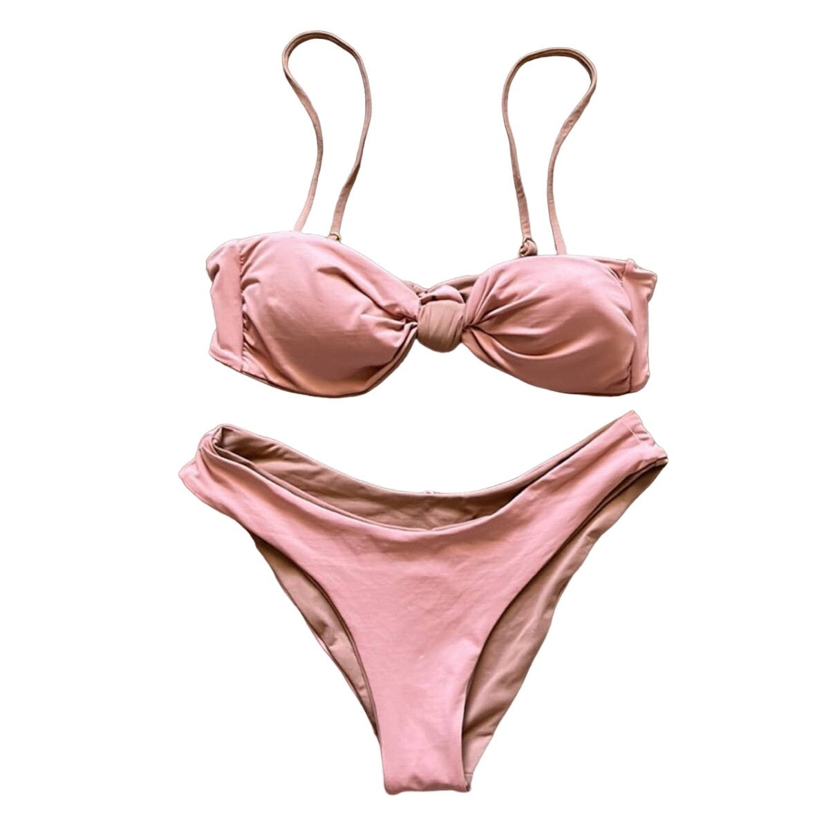 New Free People Kya Reversible Penelope Reversible Bikini Top + Stella Bottom S