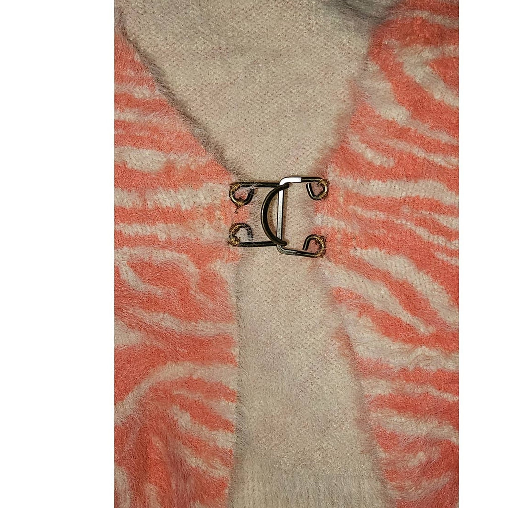 Free People She's All That Cardi SMALL Pink Fitted Classic Cardigan Free People