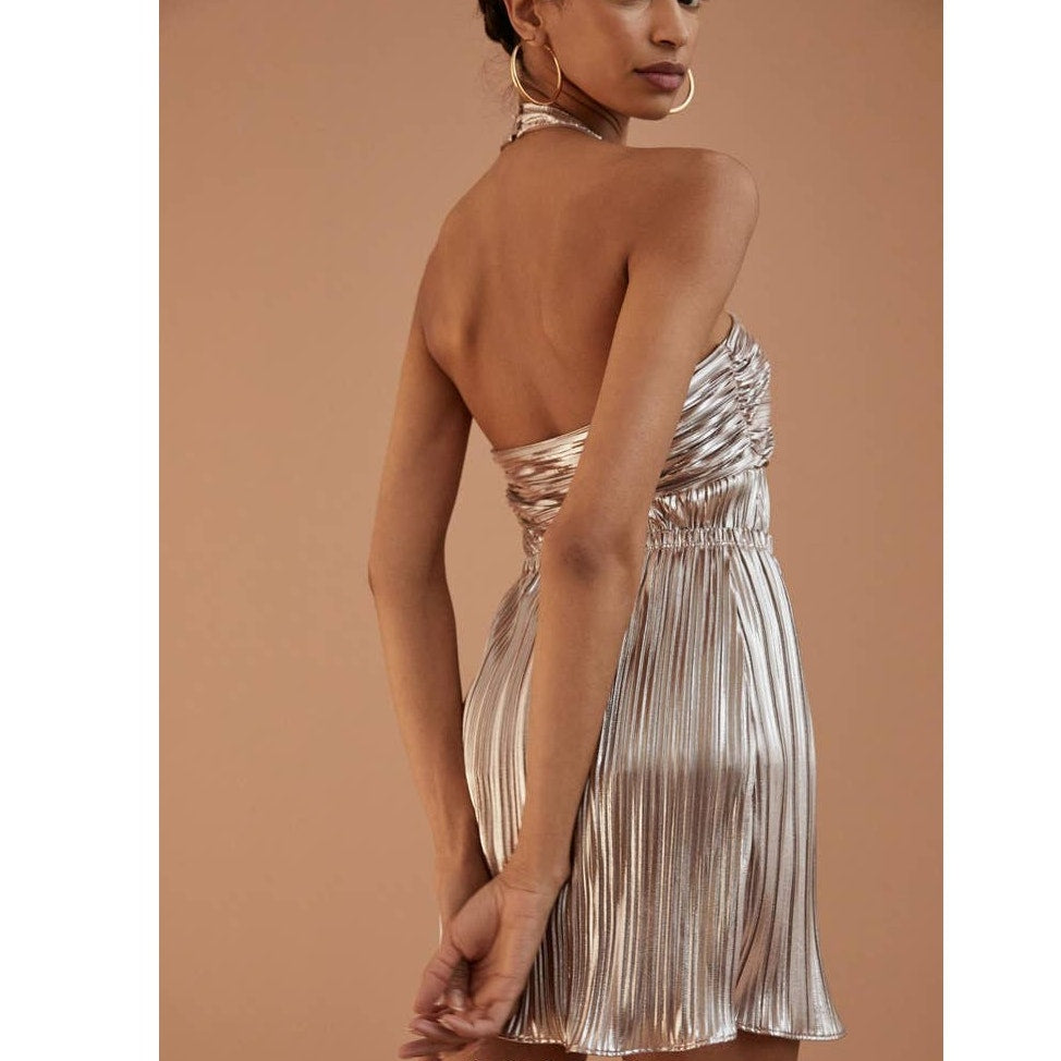 Anthropologie Monte Shimmer V-Neck Tank