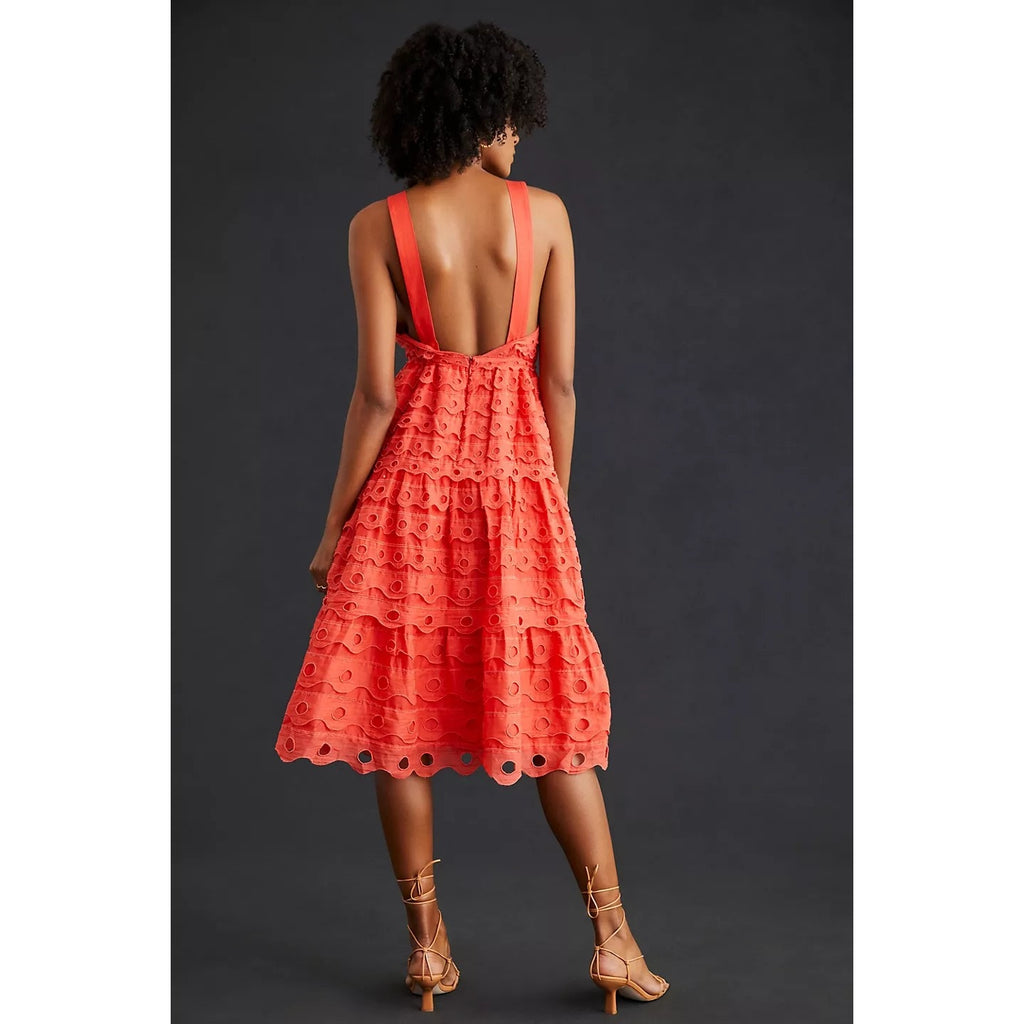 New Anthropologie Mary O'Malley Silk Lounge Jumpsuit $250