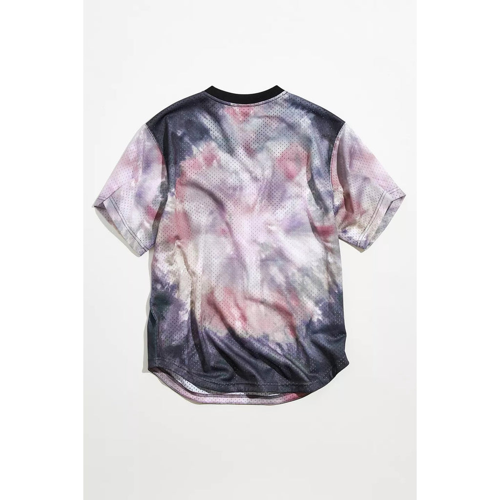 Mitchell & Ness Chicago Bulls Tie-Dye Mesh Jersey Tee Size Large Retro Mitchell & Ness