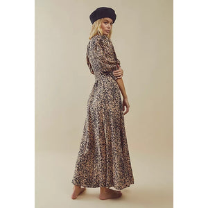 New Free People FP String Of Hearts Maxi Dress $188 SMALL Crean