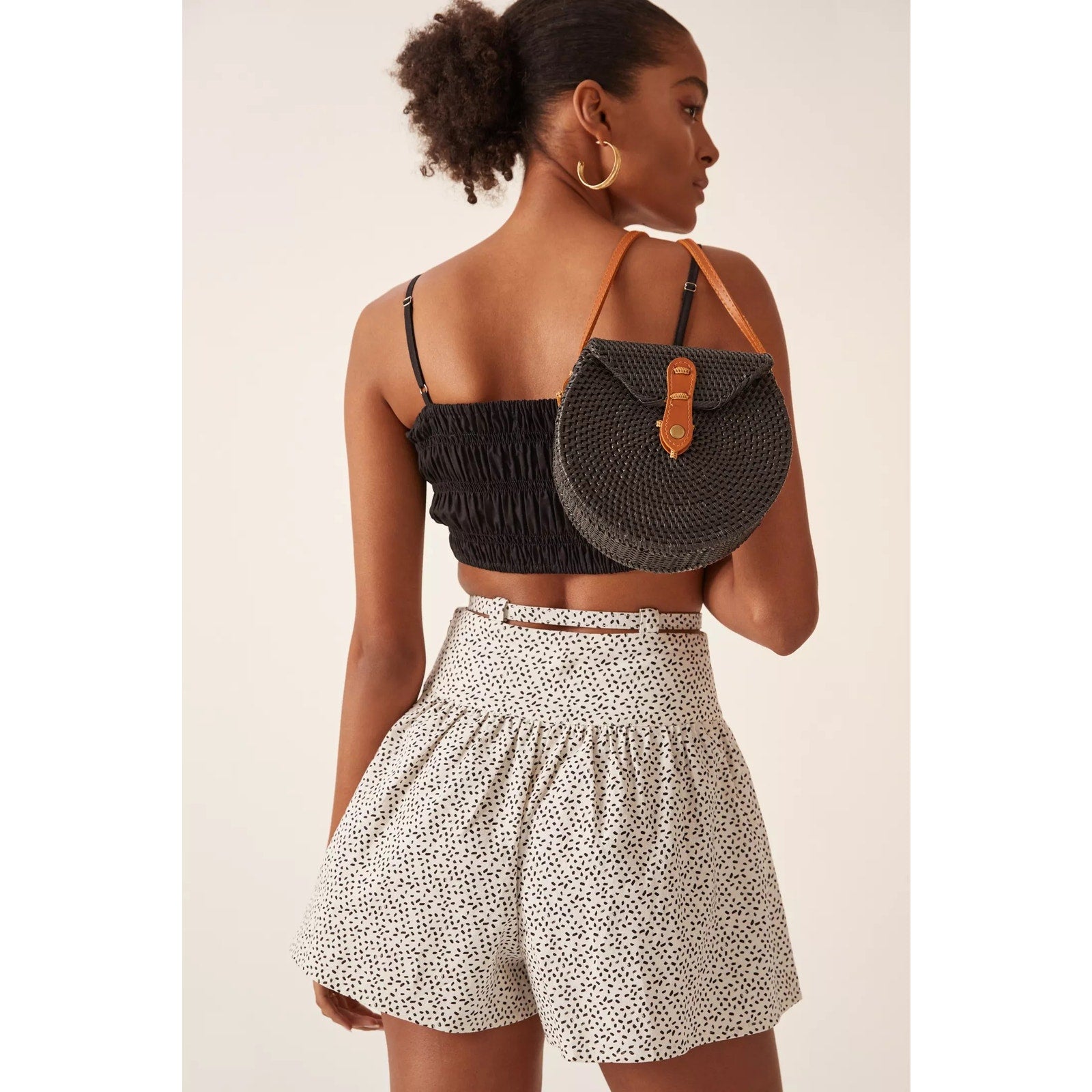 Anthropologie Corey Lynn Calter Belted Shorts $148 MEDIUM
