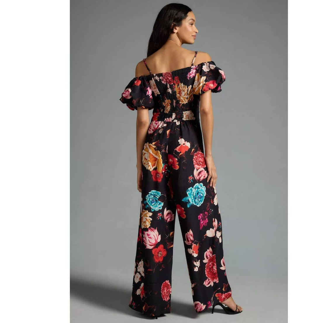 Anthropologie Ranna Gill Off-The-Shoulder Jumpsuit