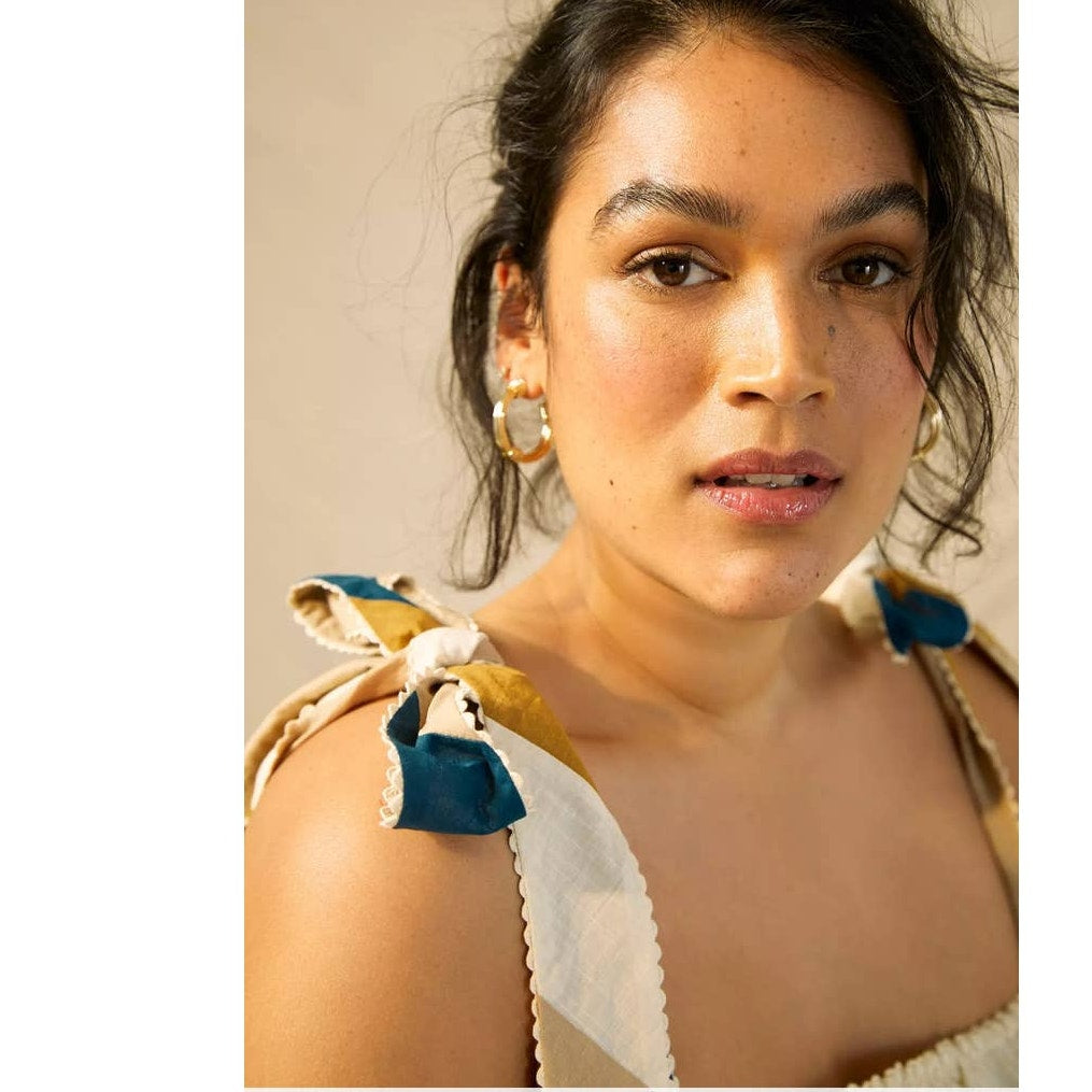 New Anthropologie Let Me Be Zuri Cropped Tie Strap Cami  $118 PLUS 16W