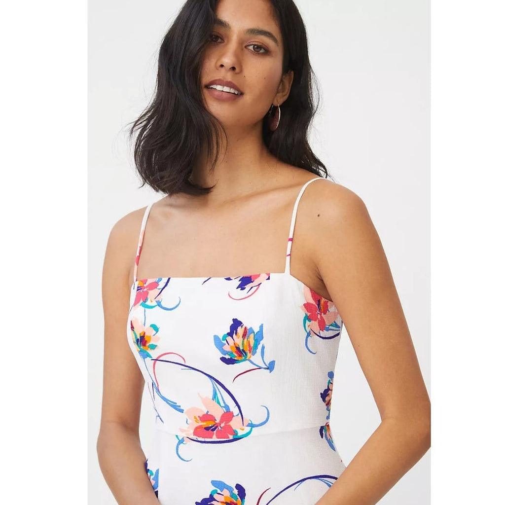 New Anthropologie Hutch Declin Floral Midi Dress $198 Size 10 Petite